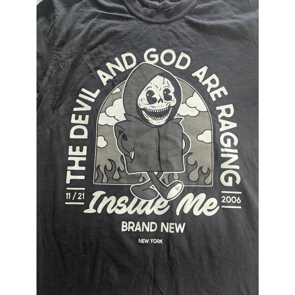 Brand New Size M The Devil And God Are Raging Inside Me Shirt Jesse Lacey LI - Picture 2 of 15